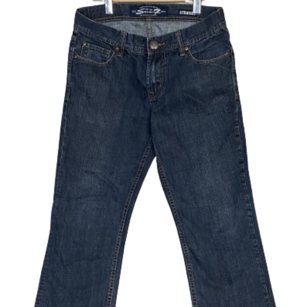 7 for All Mankind STRAIGHT Jeans size 30 **TINY FLAW